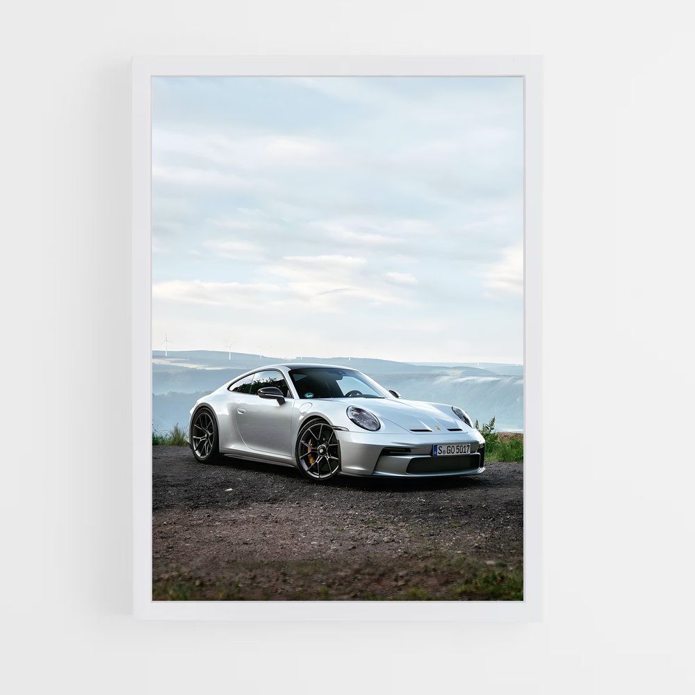 Poster gt touring magnifique – affiche Porsche (vue 3)